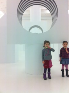 Beth on a class trip to the Museum of Modern Art last week